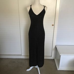 Topshop Gold sparkly jumper